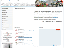 Tablet Screenshot of ffzellerndorf.at